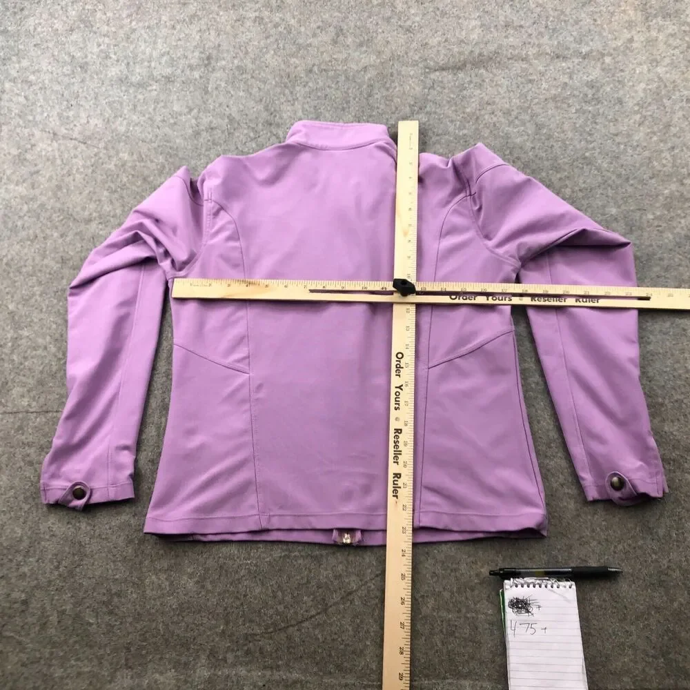 Nike Jacket Womens Medium Purple Full Zip Track Running Hiking Dri Fit Y2K VTG * - Picture 11 of 13